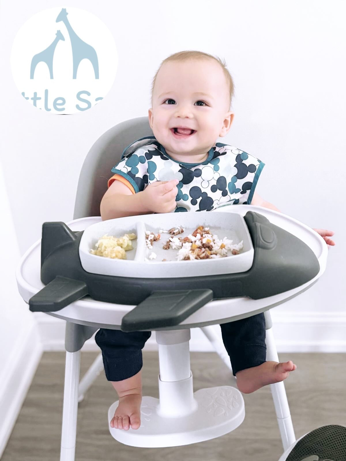 Little Sadi Airplane Kids Dinnerware Set