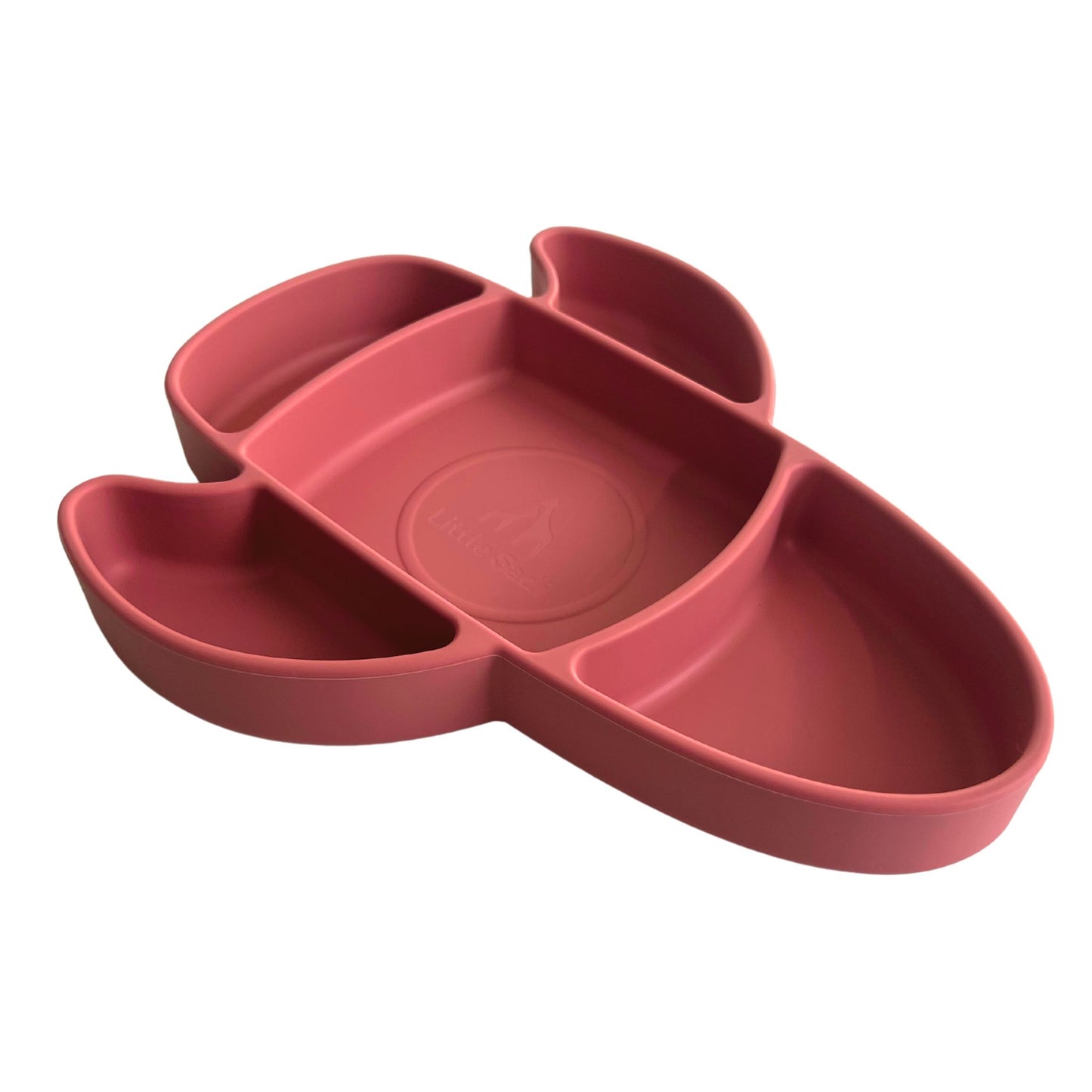 Little Sadi Silicone Airplane Toddler Plate, BPA-Free, Baby Plate, Divided Kids Dish for Easy Mealtime