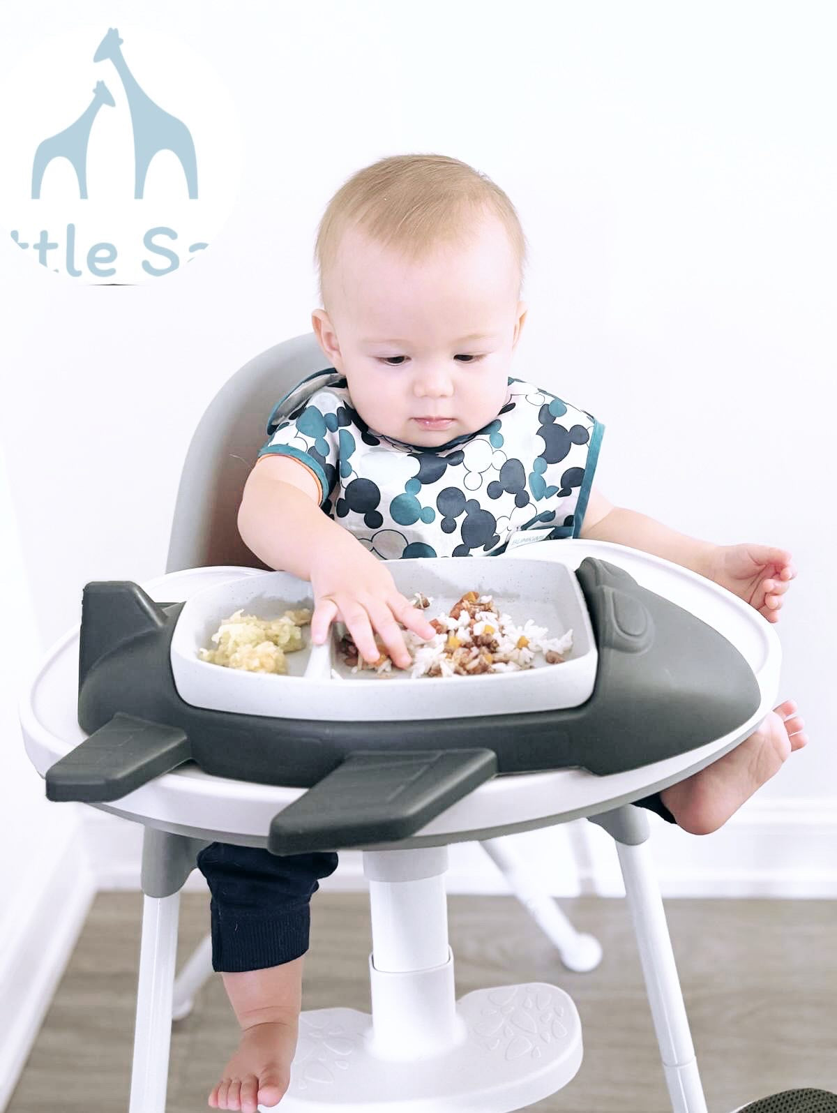 Little Sadi Airplane Kids Dinnerware Set